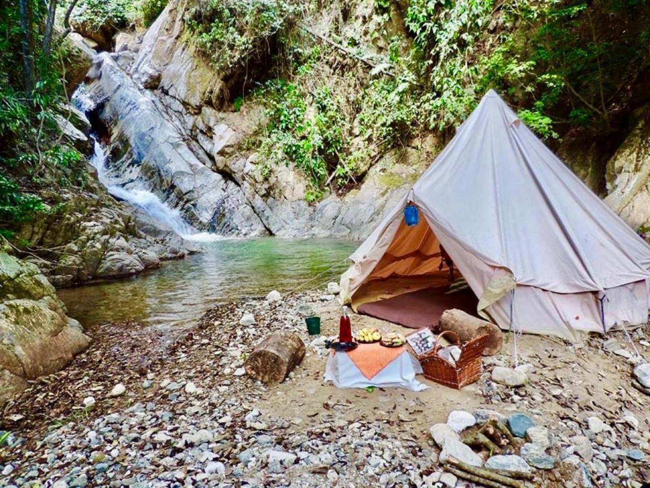 Glamping Finca Margaritas Pluma Hidalgo 외부 사진