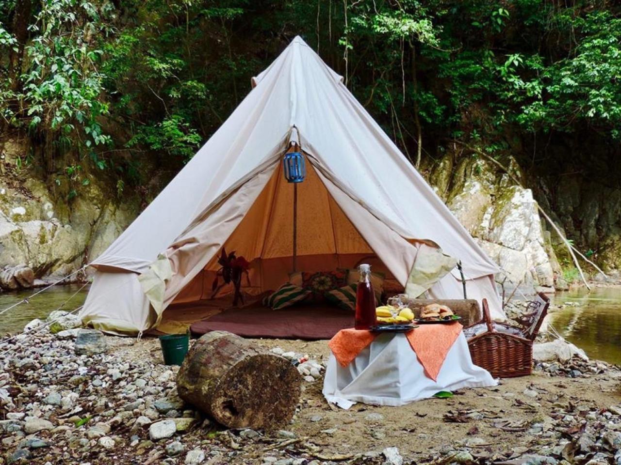 Glamping Finca Margaritas Pluma Hidalgo 외부 사진