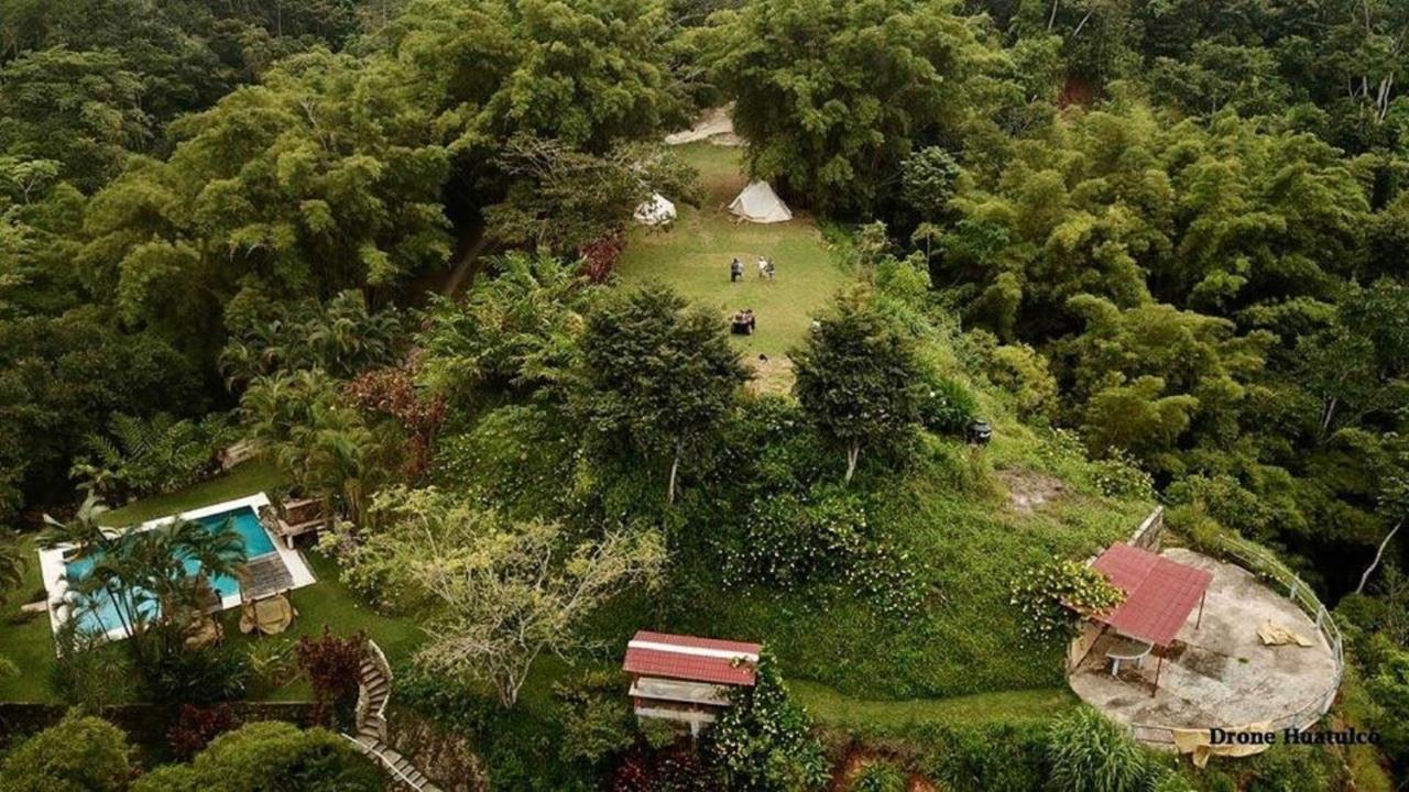 Glamping Finca Margaritas Pluma Hidalgo 외부 사진